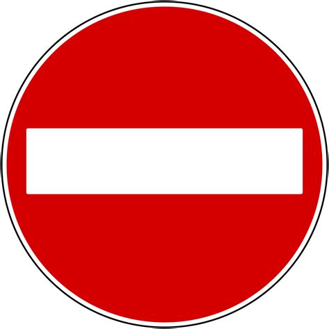 segnali stradali divieto di accesso